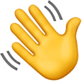 Waving hand